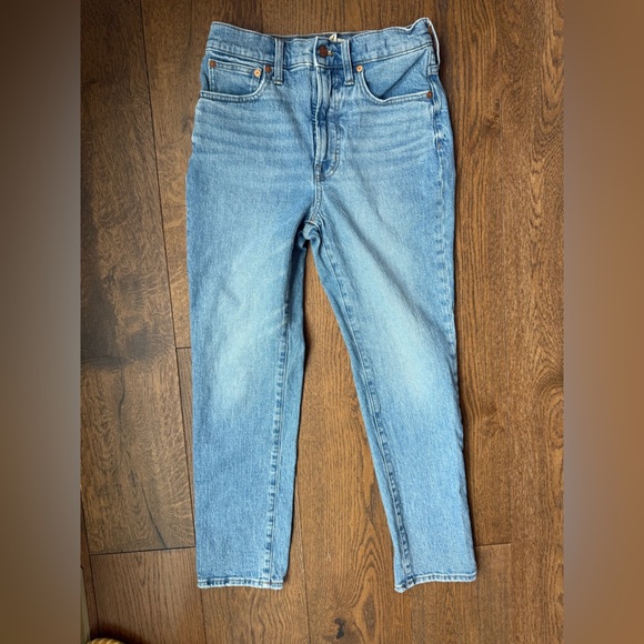 Madewell SIZE 27 The Perfect Vintage Jean In Light Blue Denim - Picture 5 of 14